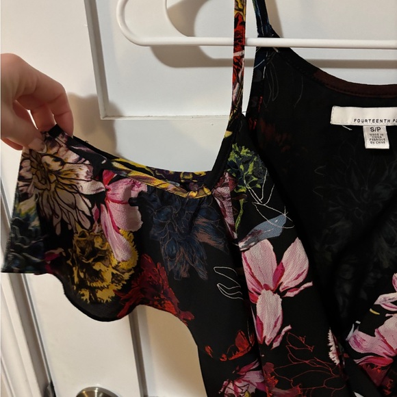 Fourteenth Place Floral Ruffle Maxi Dress - Picture 2 of 7